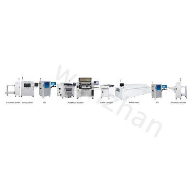 Máquinas de Produção Eletrônica Smt Linha Totalmente Automática, Linha de Produção Smt para Display Led, Linha de Produção Smt para Tela Led