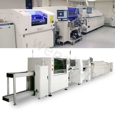 Máquina de recolha e colocação automática de forno de refluxo impressora de PCB SMT equipamento de montagem
