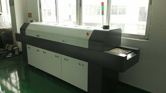 Linha SMT RF-835LS 8 Zones Reflow Oven Machine LED Reflow Soldering Machine