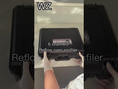 FBT60 6 canais Profilador de forno de refluxo refluxo térmico Profilador de temperatura