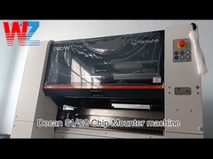 Picareta de Hanwha Samsung SMT Chip Mounter DECAN S1 e máquina do lugar